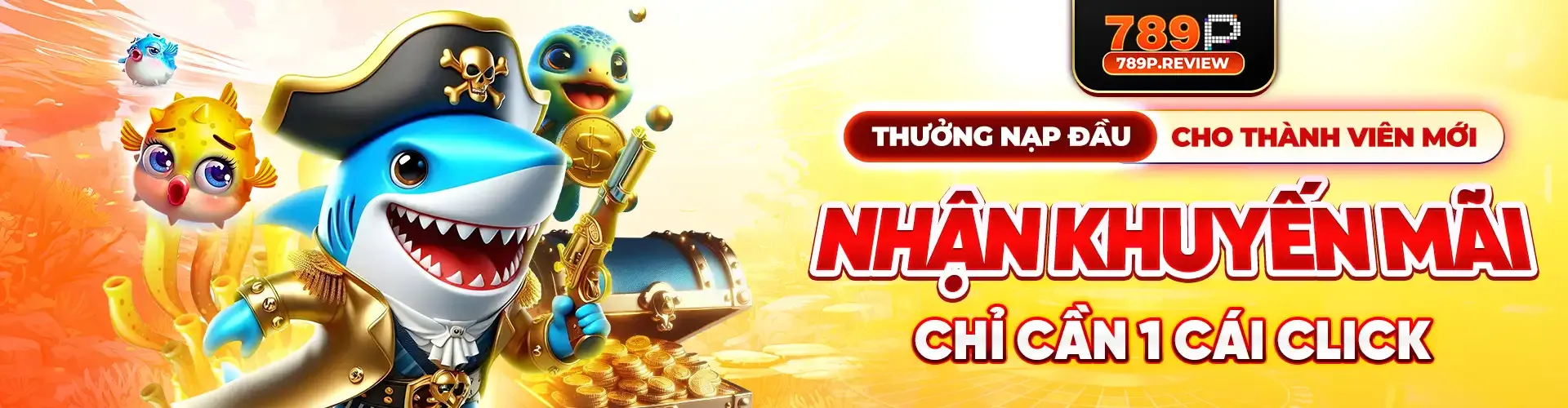 Thưởng Nạp Đầu Cho Thành Viên Mới - Nhận Khuyến Mãi Chỉ Cần 1 Cái Click