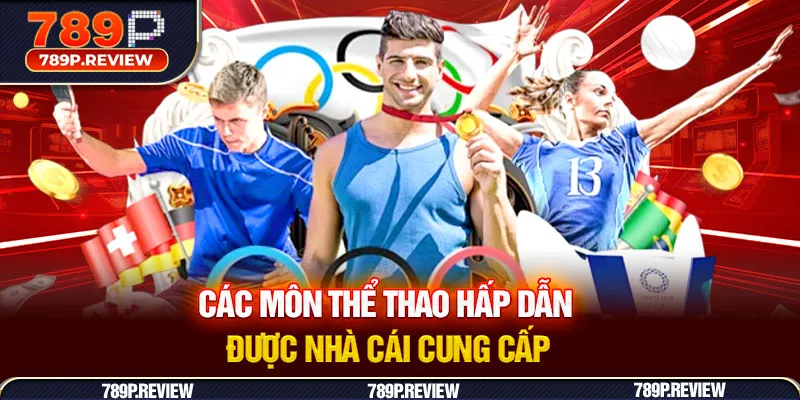 Các môn thể thao hấp dẫn được nhà cái cung cấp