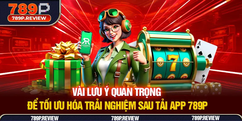 Vài lưu ý quan trọng để tối ưu hóa trải nghiệm sau tải app 789P